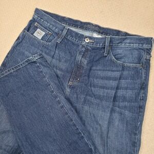 Cinch Carter Jeans Men 40x36 Relaxed Fit Bootcut Western Cowboy Rodeo Blue Denim